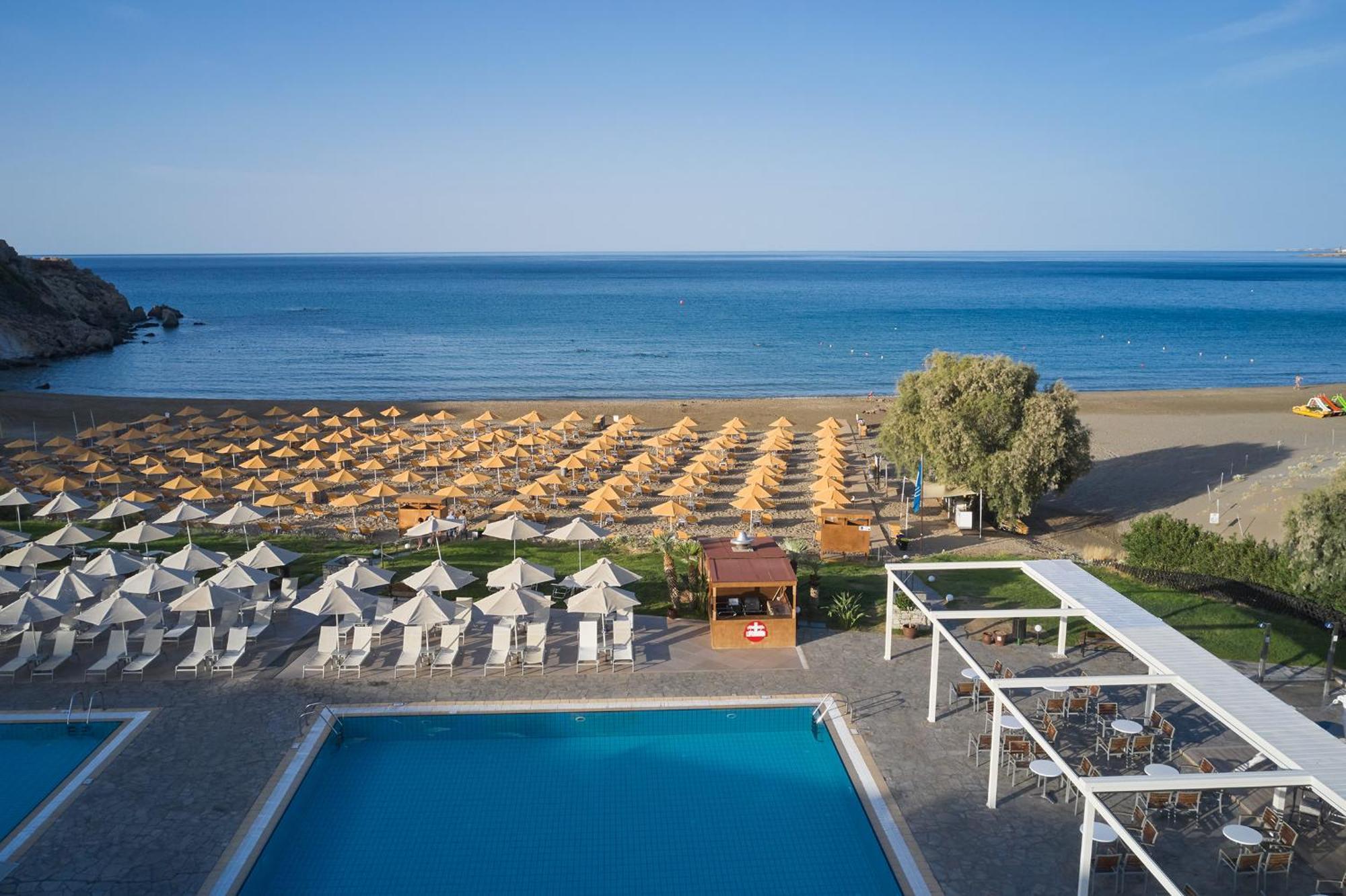 ホテル Atlantica Mikri Poli Crete Makrýgialos エクステリア 写真